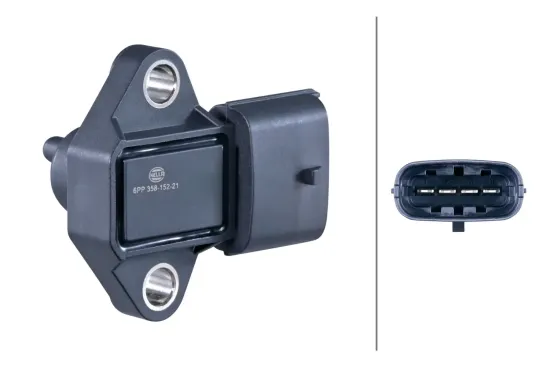 Sensor, Ladedruck HELLA 6PP 358 152-211 Bild Sensor, Ladedruck HELLA 6PP 358 152-211