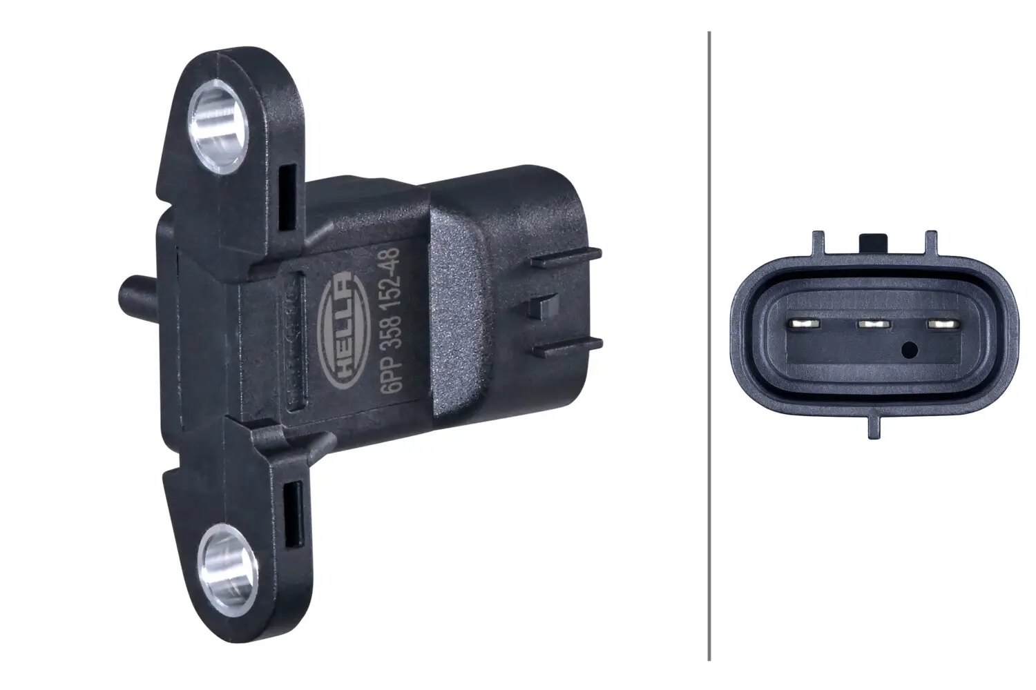 Sensor, Ladedruck 5 V HELLA 6PP 358 152-481