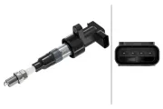 Zündspule 12 V HELLA 5DA 358 168-891