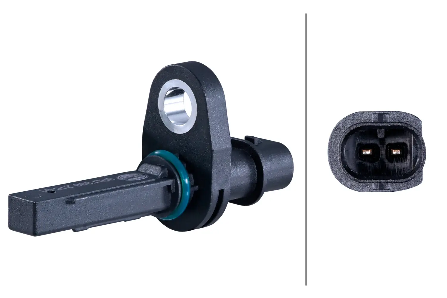 Sensor, Raddrehzahl Hinterachse HELLA 6PU 358 216-911