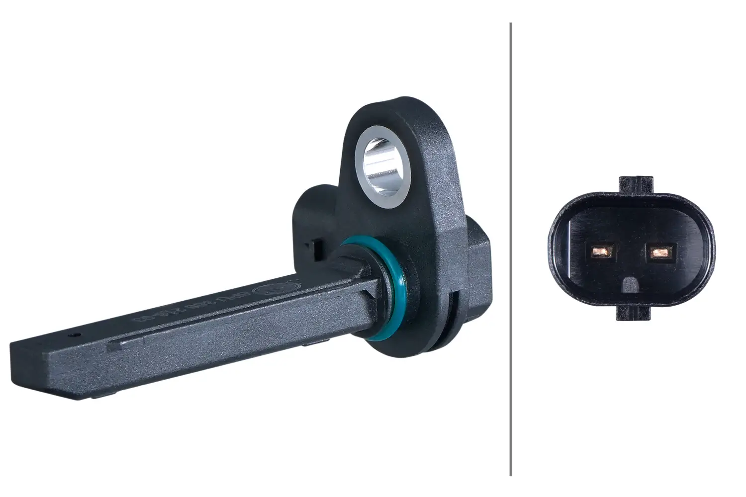 Sensor, Raddrehzahl Vorderachse HELLA 6PU 358 216-931