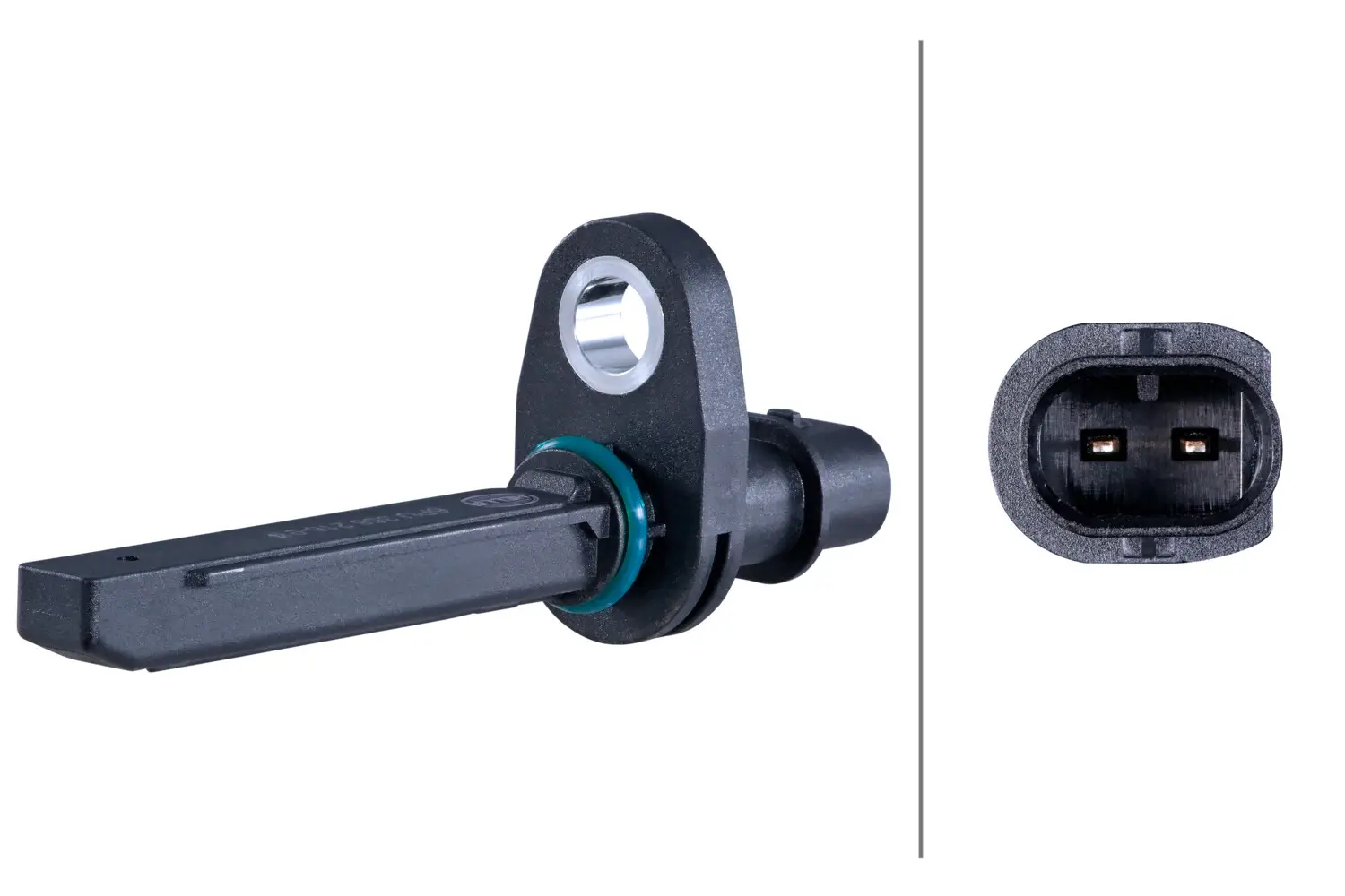 Sensor, Raddrehzahl Vorderachse HELLA 6PU 358 216-941