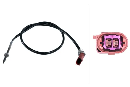 Sensor, Abgastemperatur vor Rußpartikelfilter HELLA 6PT 358 226-321 Bild Sensor, Abgastemperatur vor Rußpartikelfilter HELLA 6PT 358 226-321