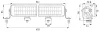 Fernscheinwerfer 12 V 24 V vorne HELLA 1FJ 358 236-041 Bild Fernscheinwerfer 12 V 24 V vorne HELLA 1FJ 358 236-041