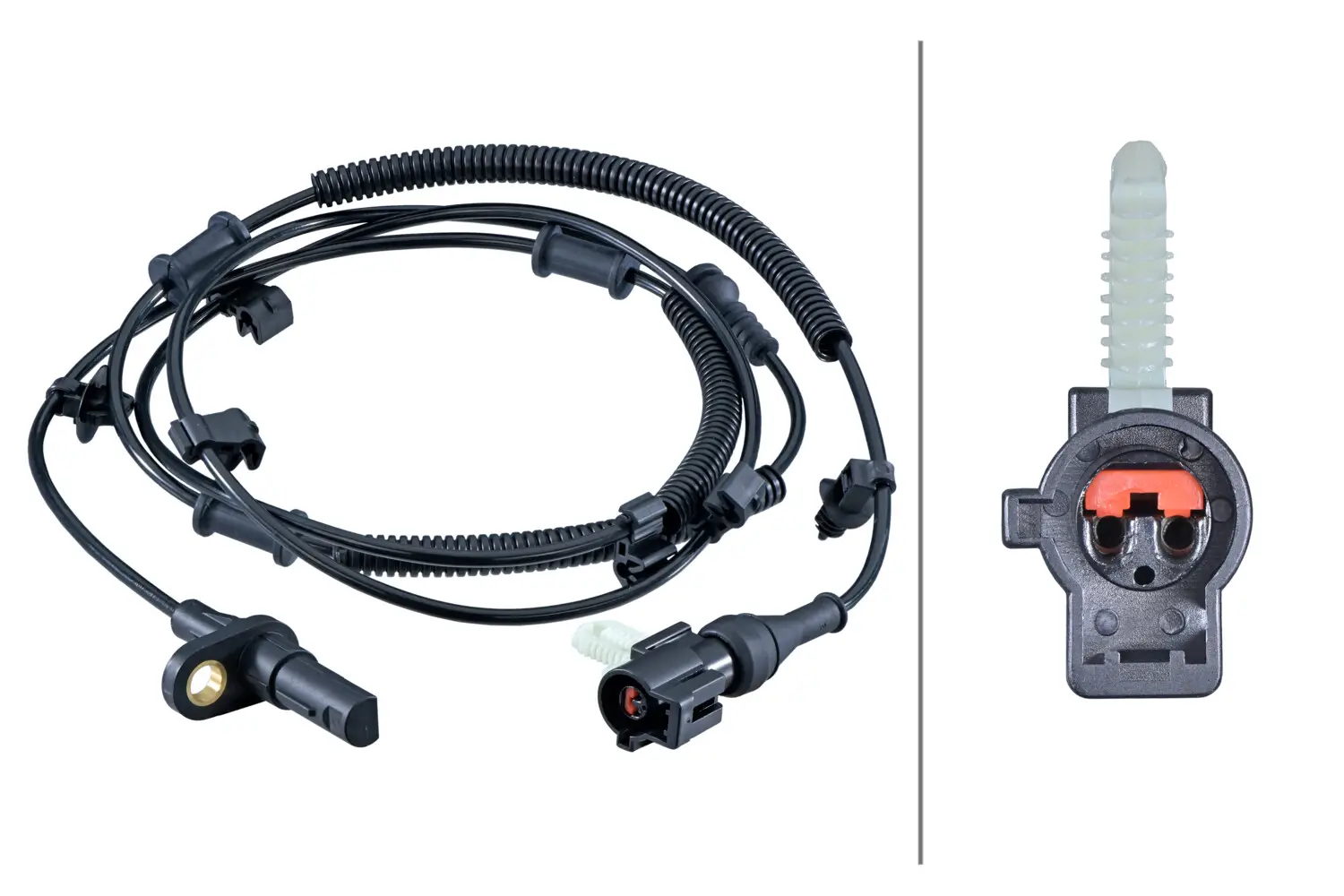 Sensor, Raddrehzahl Hinterachse HELLA 6PU 358 251-371