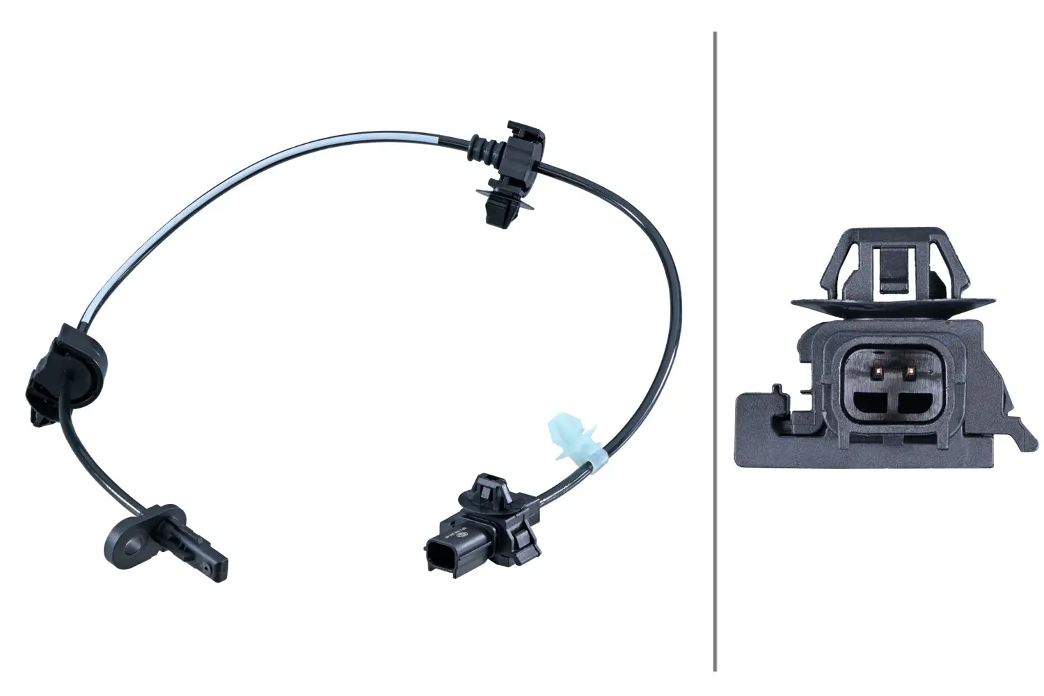 Sensor, Raddrehzahl Hinterachse rechts HELLA 6PU 358 251-401