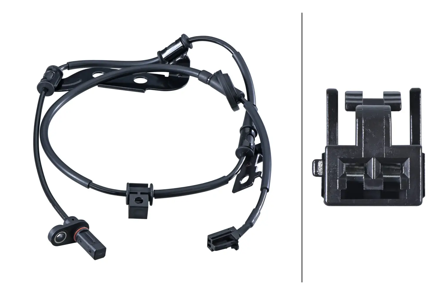 Sensor, Raddrehzahl Hinterachse HELLA 6PU 358 252-101