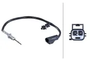Sensor, Abgastemperatur HELLA 6PT 358 284-291