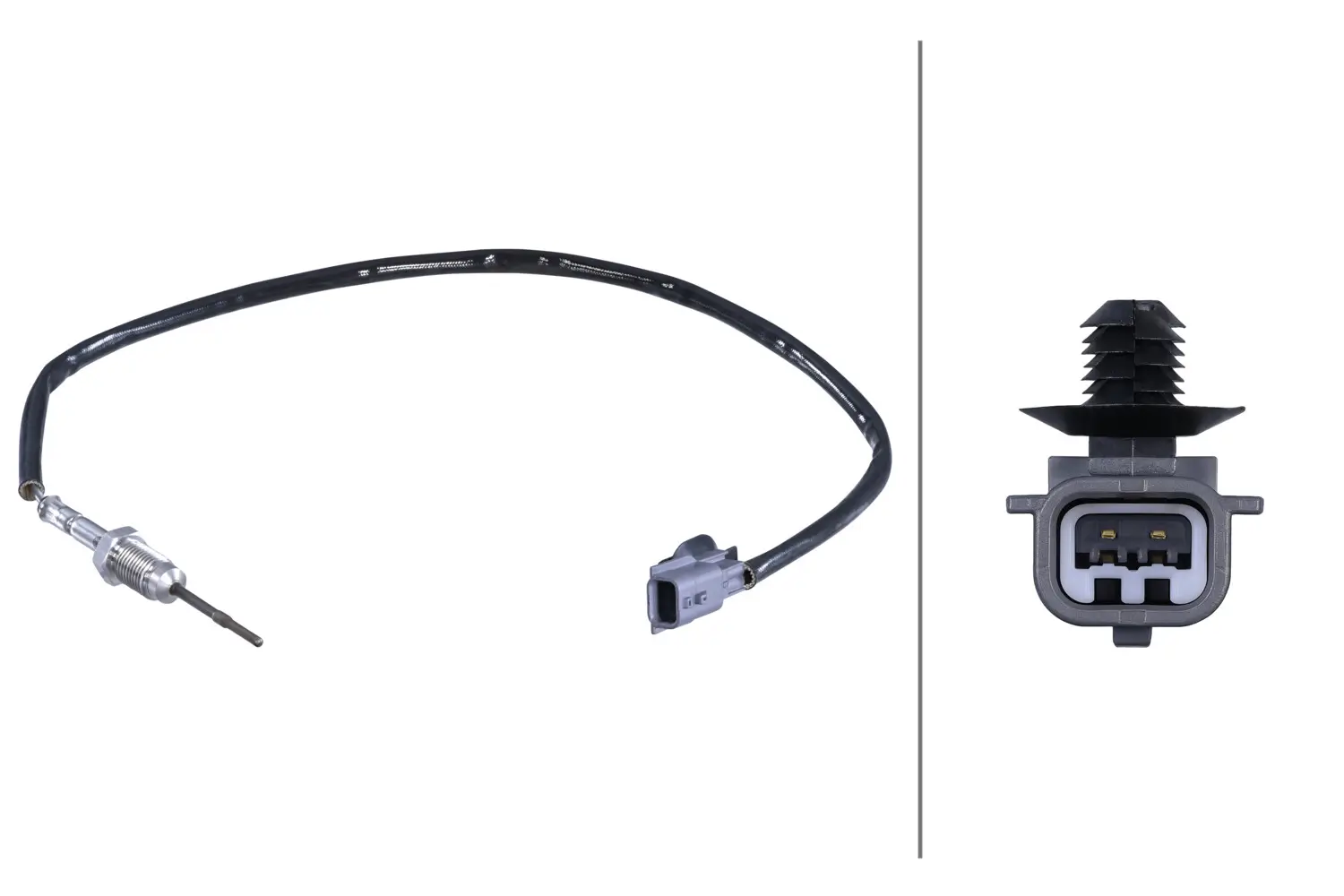 Sensor, Abgastemperatur HELLA 6PT 358 284-321