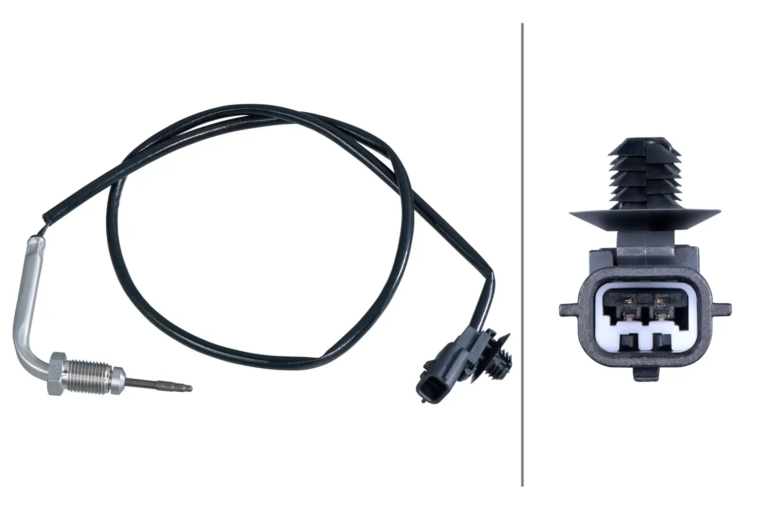 Sensor, Abgastemperatur HELLA 6PT 358 284-371