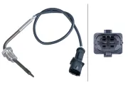 Sensor, Abgastemperatur HELLA 6PT 358 284-431