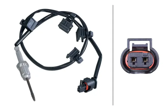 Sensor, Abgastemperatur HELLA 6PT 358 284-461 Bild Sensor, Abgastemperatur HELLA 6PT 358 284-461