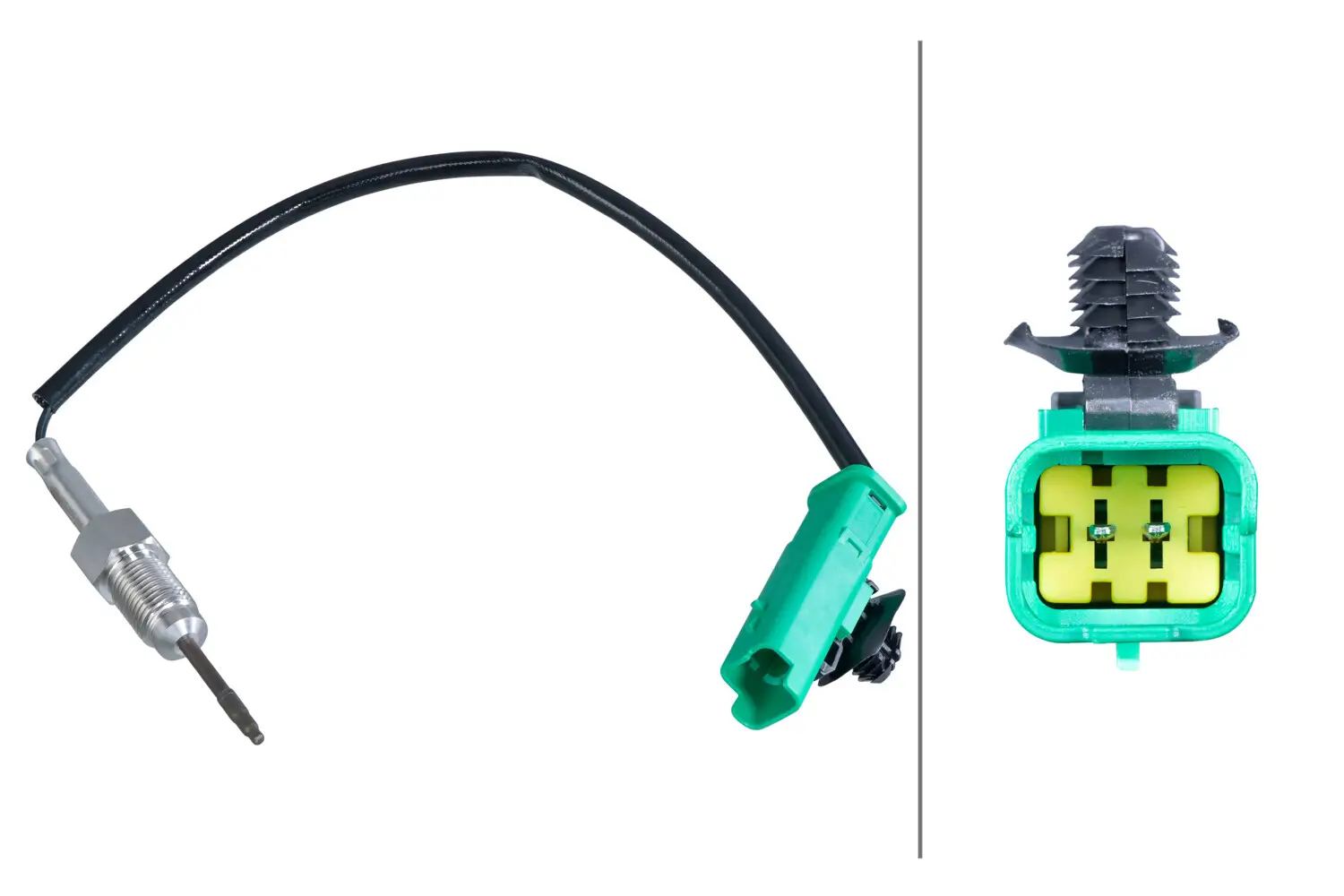 Sensor, Abgastemperatur HELLA 6PT 358 284-471