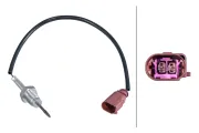 Sensor, Abgastemperatur nach AGR-Kühler HELLA 6PT 358 284-531