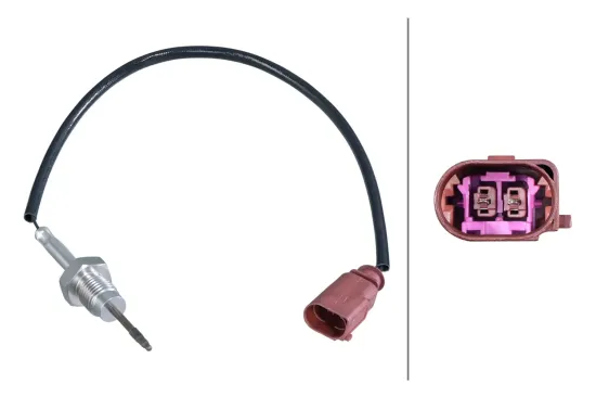 Sensor, Abgastemperatur nach AGR-Kühler HELLA 6PT 358 284-531 Bild Sensor, Abgastemperatur nach AGR-Kühler HELLA 6PT 358 284-531