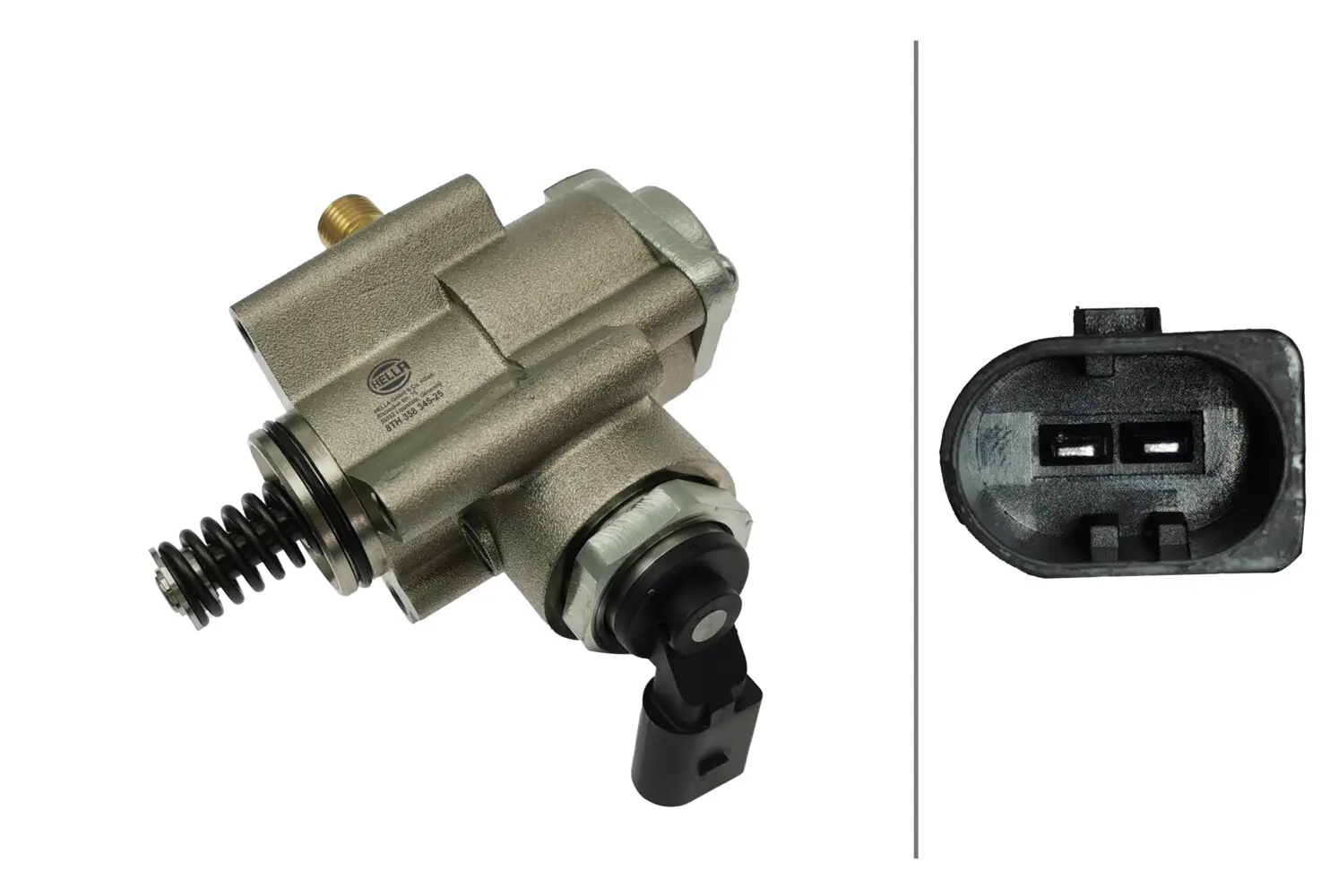 Hochdruckpumpe 12 V rechts HELLA 8TH 358 345-251