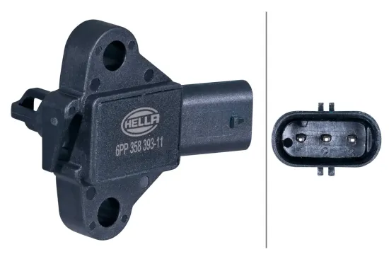 Sensor, Ladedruck 5 V HELLA 6PP 358 393-111 Bild Sensor, Ladedruck 5 V HELLA 6PP 358 393-111
