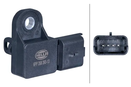 Sensor, Ladedruck 5 V HELLA 6PP 358 393-131 Bild Sensor, Ladedruck 5 V HELLA 6PP 358 393-131
