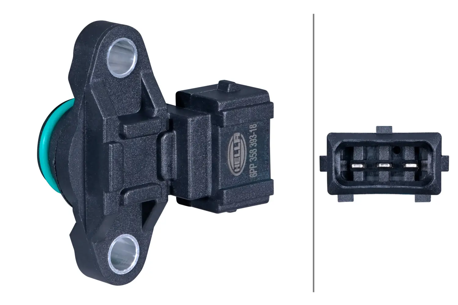 Sensor, Ladedruck 5 V HELLA 6PP 358 393-181