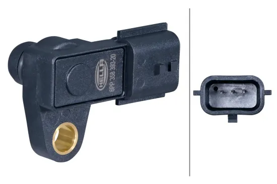 Sensor, Ladedruck 5 V HELLA 6PP 358 393-201 Bild Sensor, Ladedruck 5 V HELLA 6PP 358 393-201