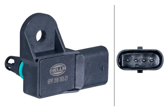 Sensor, Ladedruck 5 V HELLA 6PP 358 393-211 Bild Sensor, Ladedruck 5 V HELLA 6PP 358 393-211