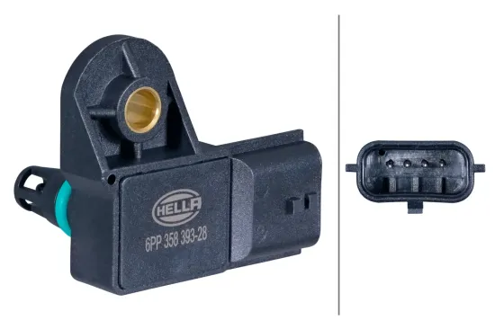 Sensor, Ladedruck 5 V HELLA 6PP 358 393-281 Bild Sensor, Ladedruck 5 V HELLA 6PP 358 393-281