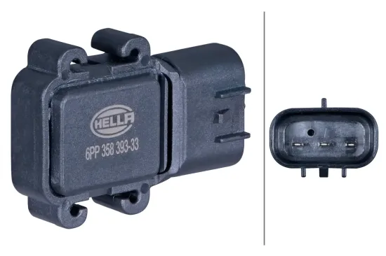 Sensor, Ladedruck 5 V HELLA 6PP 358 393-331 Bild Sensor, Ladedruck 5 V HELLA 6PP 358 393-331