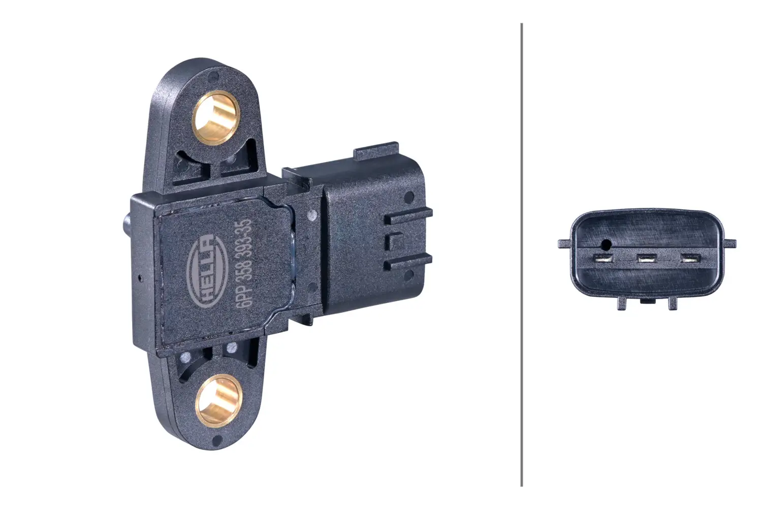 Sensor, Ladedruck 5 V HELLA 6PP 358 393-351