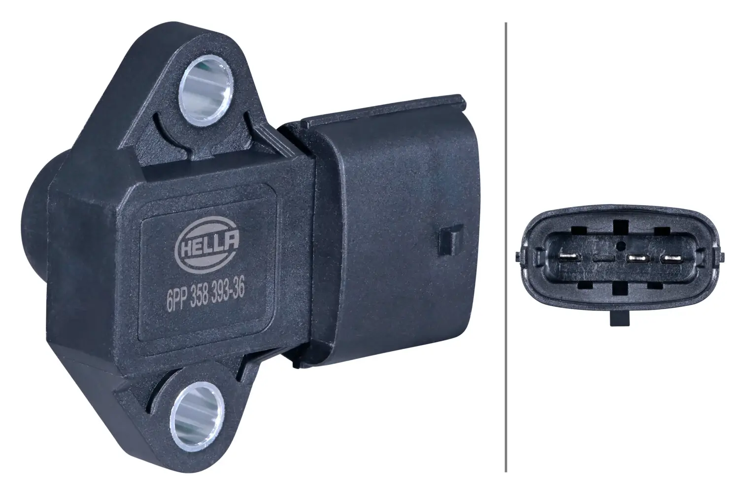 Sensor, Ladedruck 5 V HELLA 6PP 358 393-361