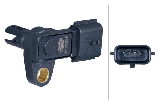 Sensor, Ladedruck 5 V HELLA 6PP 358 393-371 Bild Sensor, Ladedruck 5 V HELLA 6PP 358 393-371