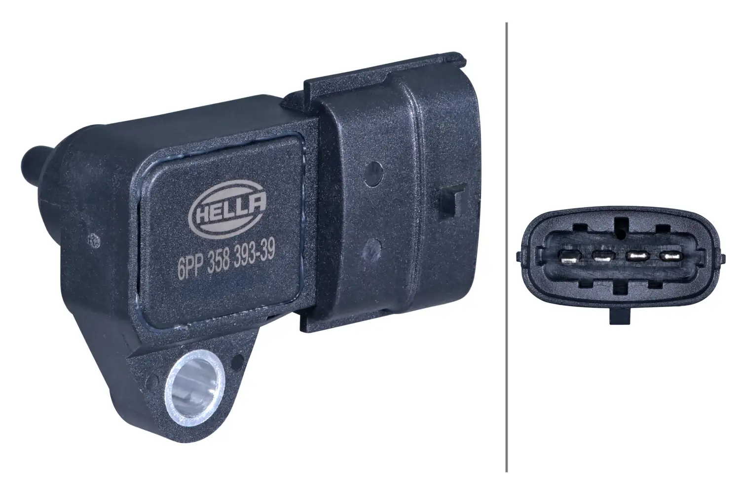 Sensor, Ladedruck 5 V HELLA 6PP 358 393-391