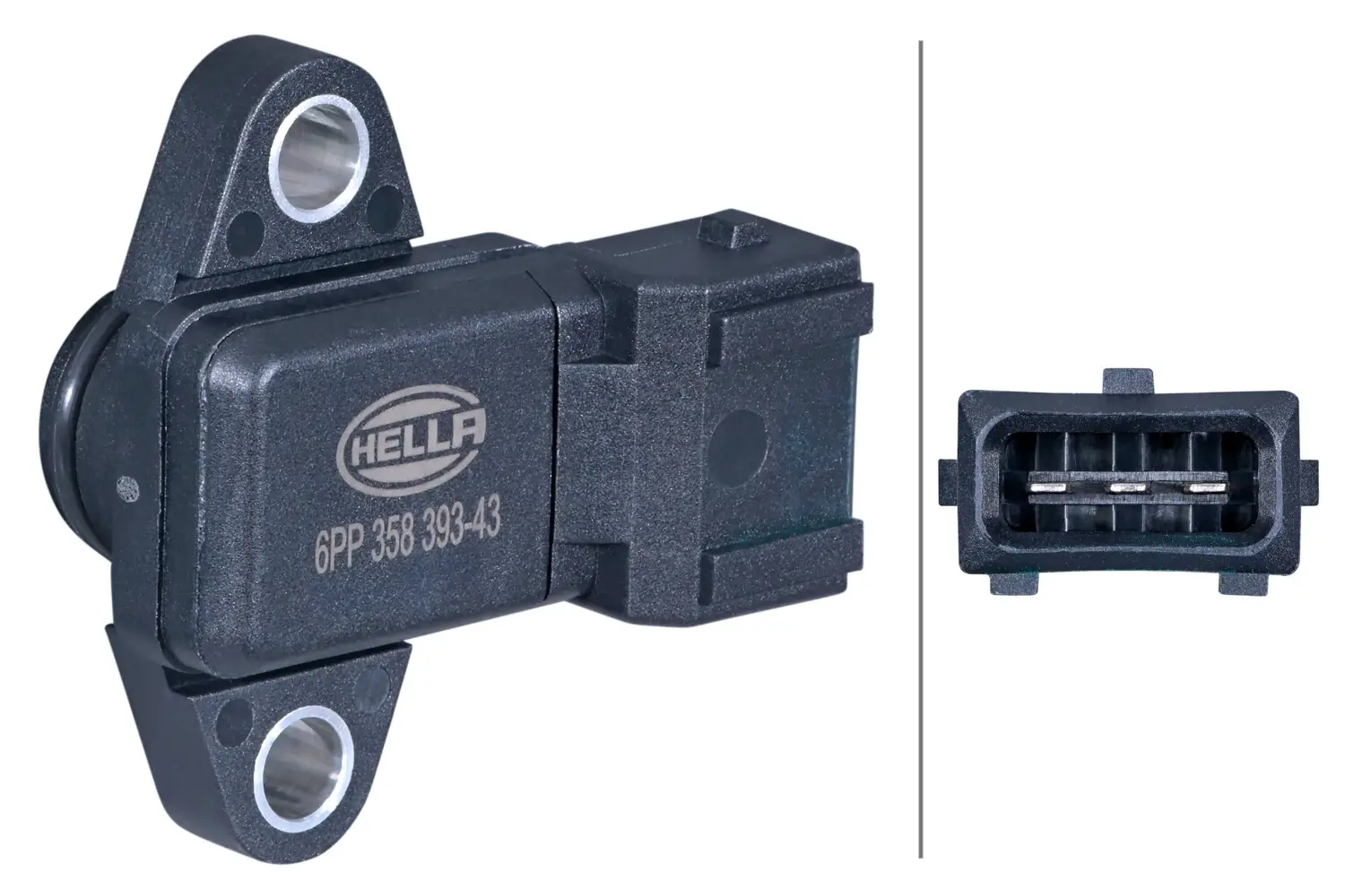 Sensor, Ladedruck 5 V HELLA 6PP 358 393-431