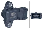 Sensor, Ladedruck 5 V HELLA 6PP 358 393-431