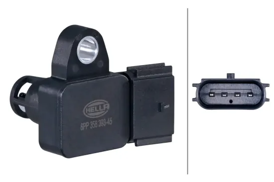 Sensor, Ladedruck 5 V HELLA 6PP 358 393-451 Bild Sensor, Ladedruck 5 V HELLA 6PP 358 393-451