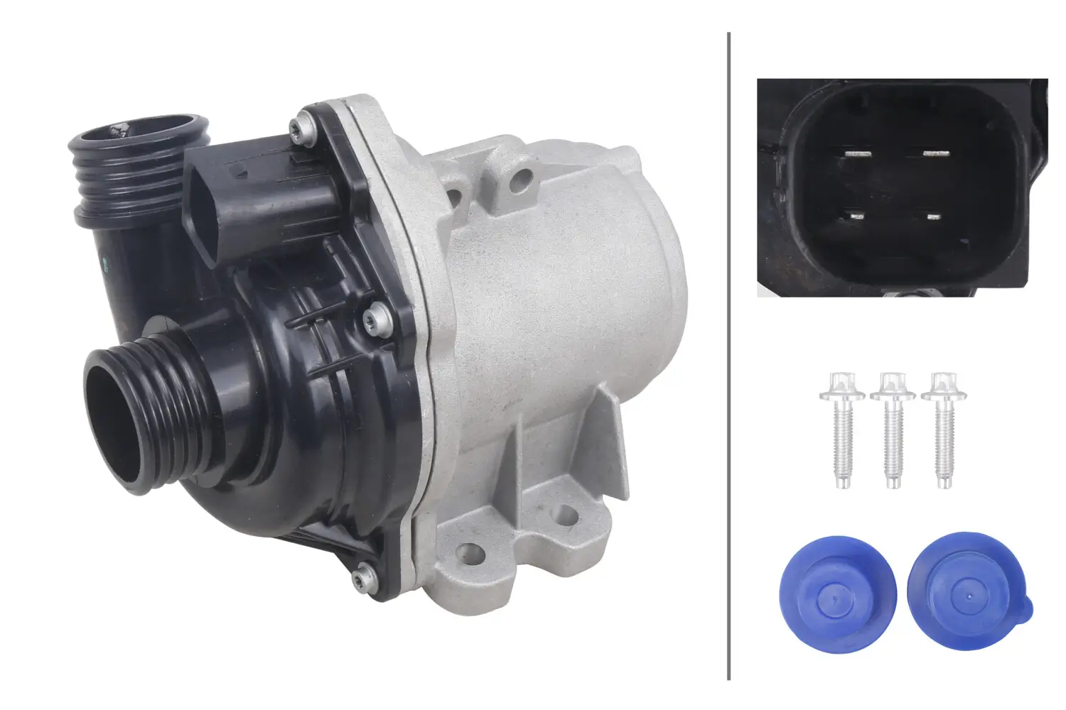 Wasserpumpe, Motorkühlung 12 V HELLA 8TW 358 413-491