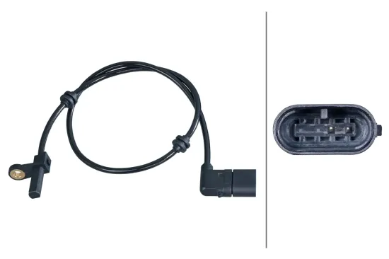 Sensor, Raddrehzahl Hinterachse rechts HELLA 6PU 358 417-111 Bild Sensor, Raddrehzahl Hinterachse rechts HELLA 6PU 358 417-111
