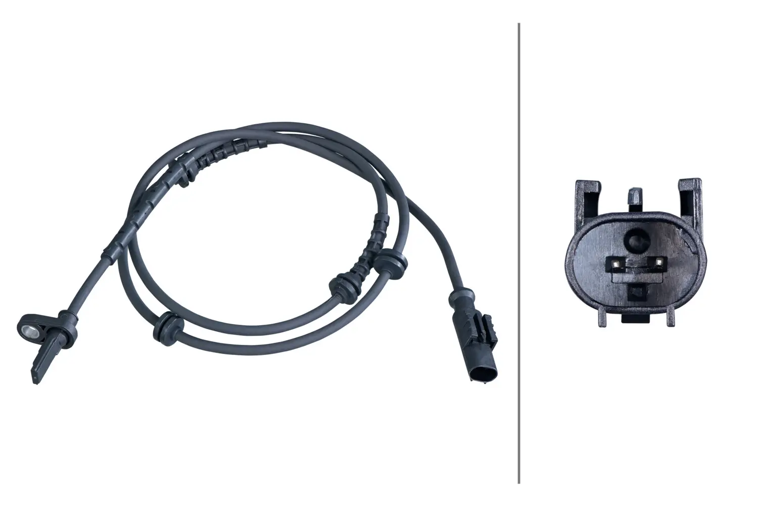 Sensor, Raddrehzahl Hinterachse HELLA 6PU 358 417-121