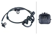 Sensor, Raddrehzahl Vorderachse links HELLA 6PU 358 417-181