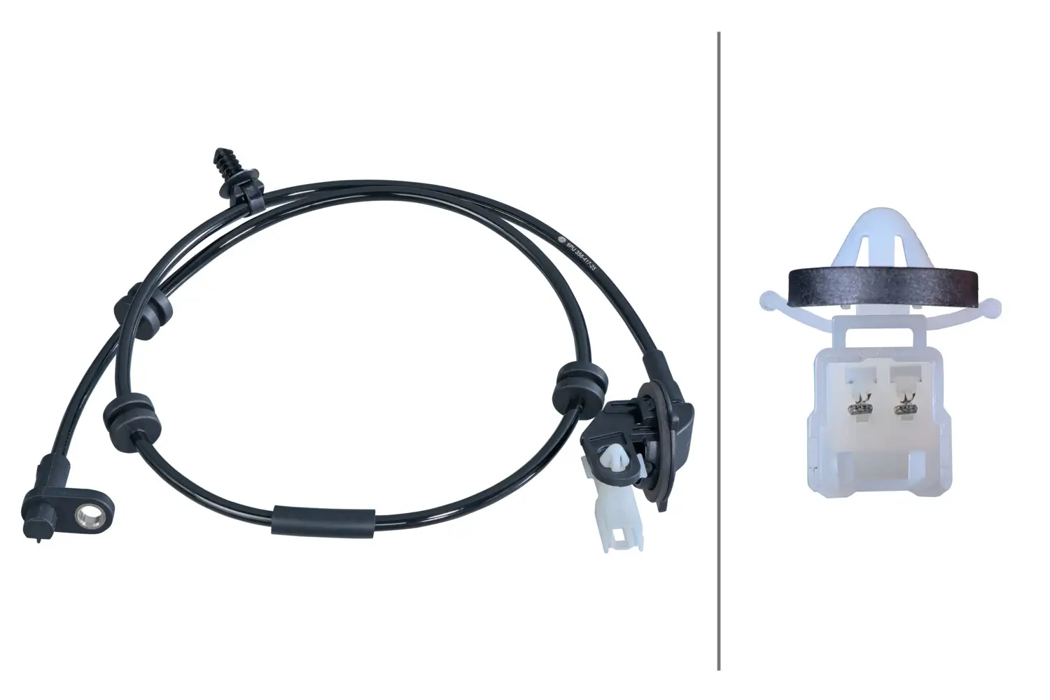 Sensor, Raddrehzahl Hinterachse HELLA 6PU 358 417-251