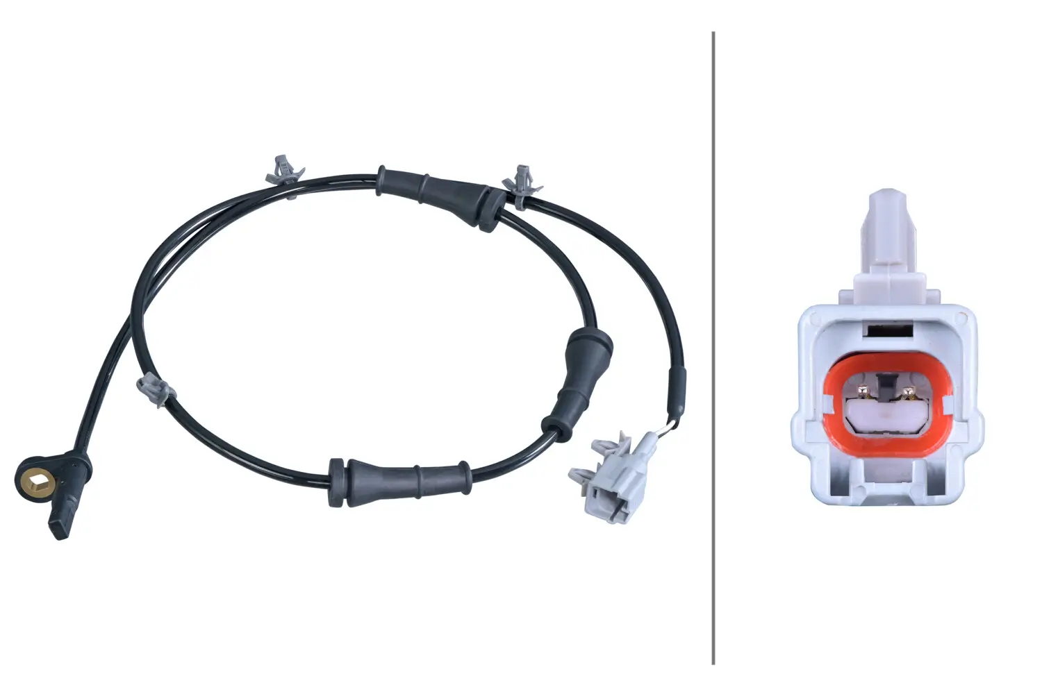 Sensor, Raddrehzahl Hinterachse rechts HELLA 6PU 358 417-321