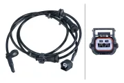 Sensor, Raddrehzahl Vorderachse links HELLA 6PU 358 417-331