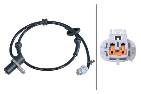 Sensor, Raddrehzahl Vorderachse rechts HELLA 6PU 358 417-361 Bild Sensor, Raddrehzahl Vorderachse rechts HELLA 6PU 358 417-361