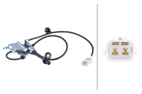 Sensor, Raddrehzahl Vorderachse rechts HELLA 6PU 358 417-431 Bild Sensor, Raddrehzahl Vorderachse rechts HELLA 6PU 358 417-431