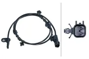 Sensor, Raddrehzahl Vorderachse HELLA 6PU 358 417-461
