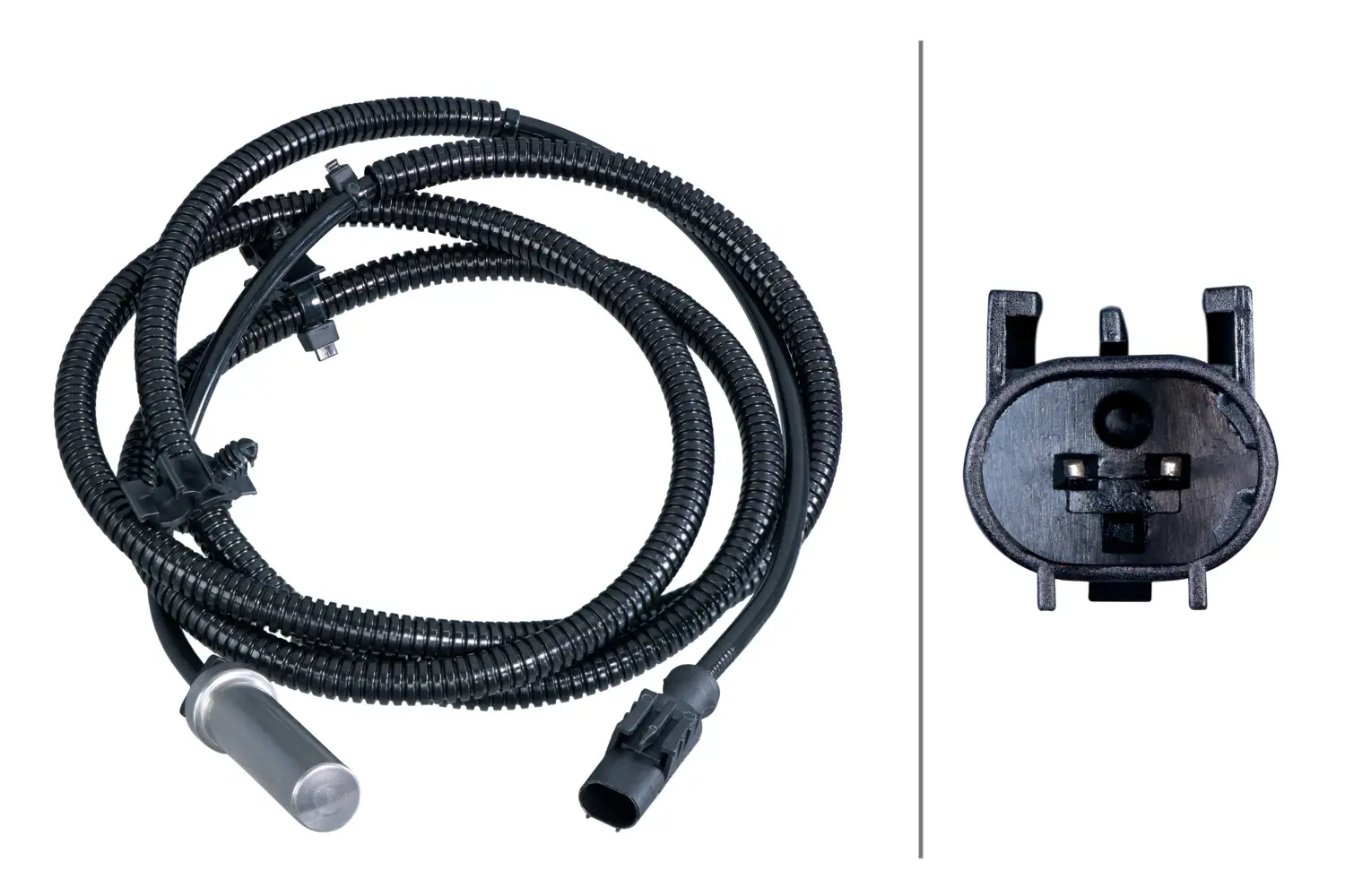 Sensor, Raddrehzahl Hinterachse HELLA 6PU 358 417-511
