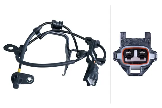 Sensor, Raddrehzahl Hinterachse rechts HELLA 6PU 358 418-141 Bild Sensor, Raddrehzahl Hinterachse rechts HELLA 6PU 358 418-141