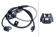 Sensor, Raddrehzahl Vorderachse rechts HELLA 6PU 358 418-151