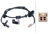 Sensor, Raddrehzahl Hinterachse links HELLA 6PU 358 418-171