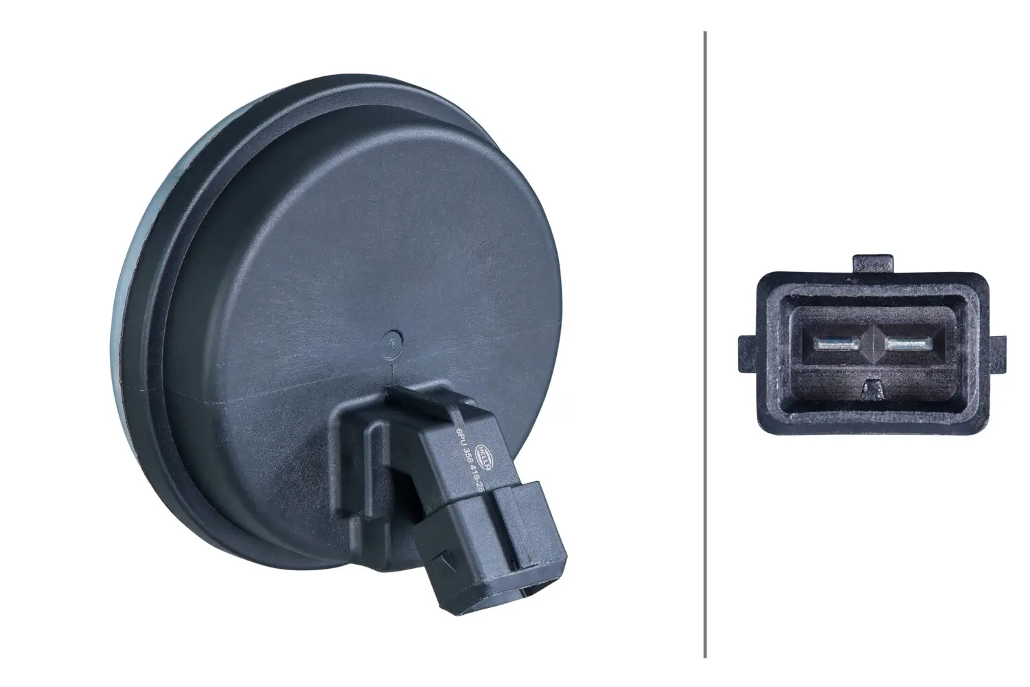 Sensor, Raddrehzahl Hinterachse HELLA 6PU 358 418-251