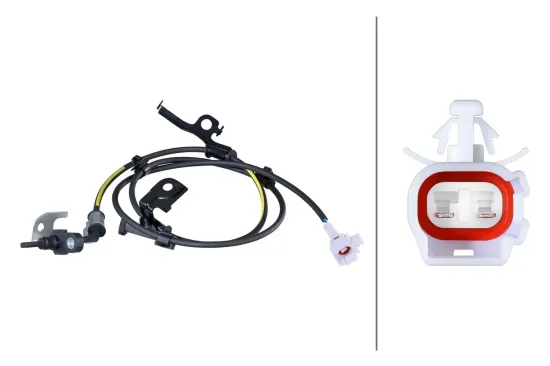 Sensor, Raddrehzahl Vorderachse rechts HELLA 6PU 358 418-451 Bild Sensor, Raddrehzahl Vorderachse rechts HELLA 6PU 358 418-451